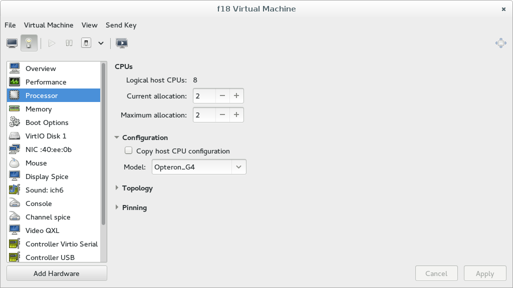 Virtual Machine Manager